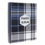 Fotoalbum šité 10x15/300 s popisem B46200/2S TARTAN-1