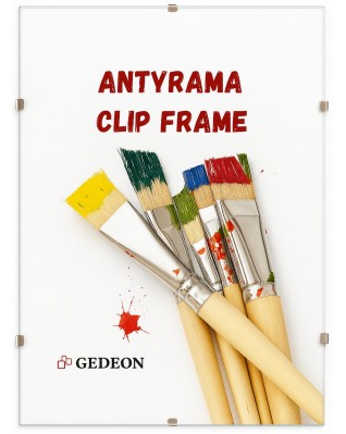 Euroklip, fotorámeček, sklo 21x29,7 cm GEDEON Euroklip, fotorámeček, sklo 21x29,7 cm GEDEON