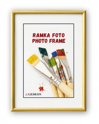 Fotorámeček plastový 70x100, zlatý