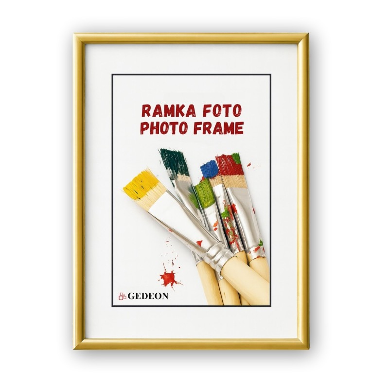 Fotorámeček plastový 70x100, zlatý