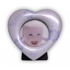 Fotorámeček kovový 5 x 5 cm, A14 srdce 