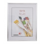 Fotorámeček plastový 30x40, stříbrný