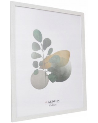 Fotorámeček dřevěný 30x40, bílý D1830 