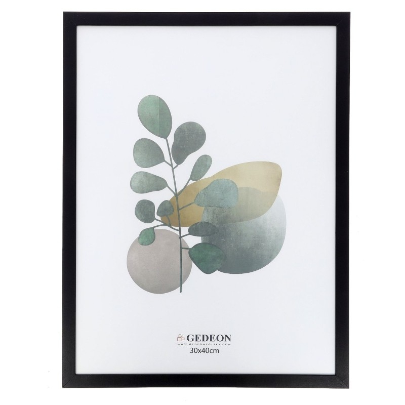 Fotorámeček dřevěný 30x40, černý D2030 