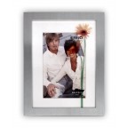 Fotorámeček kovový 10 x15 Gerbera stříbrný