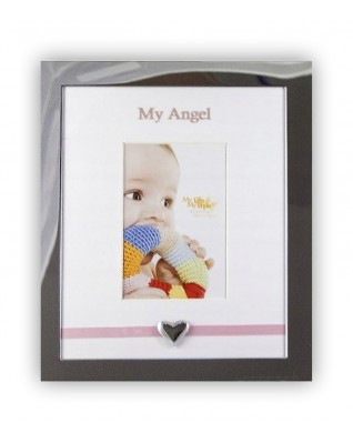 Fotorámeček kovový 10 x15 H104 stříbrný