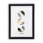 Fotorámeček dřevěný 10x15,  A5, červený