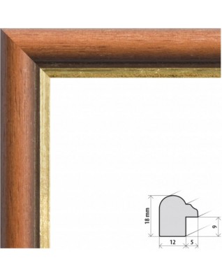 Fotorámeček dřevěný 28x35, sv.hn. KRUMLOV