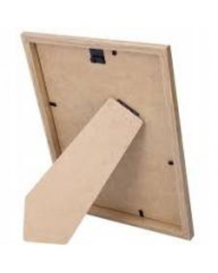 Fotorámeček dřevěný 29x29,7,  A4, bílý  Fotorámeček dřevěný 29x29,7,  A4, bílý