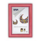 Fotorámeček dřevěný 10x15,  A5, Roma,  fialový