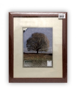 Fotorámeček dřevěný 28x35, tm.hn. RUMBA
