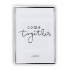 Fotorámeček kovový 21 x29,7 stříbrný