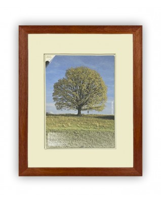 Fotorámeček dřevěný 24x30, tm.hn. SAMBA 