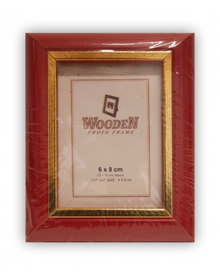 Fotorámeček dřevěný 6x8, WOODEN