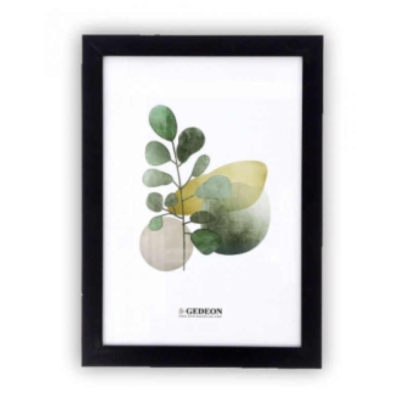 Fotorámeček dřevěný 15x21,  A5, černý