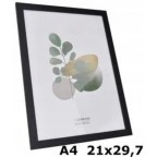 Fotorámeček dřevěný 29x29,7,  A4, černý