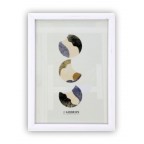 Fotorámeček dřevěný 10x15,  A5, bílý