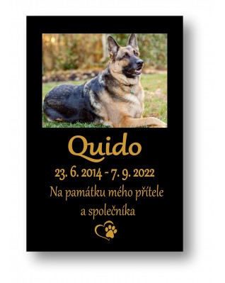Pamětní plaketa 10x15cm Z1062 Pamětní plaketa 10x15cm Z1062